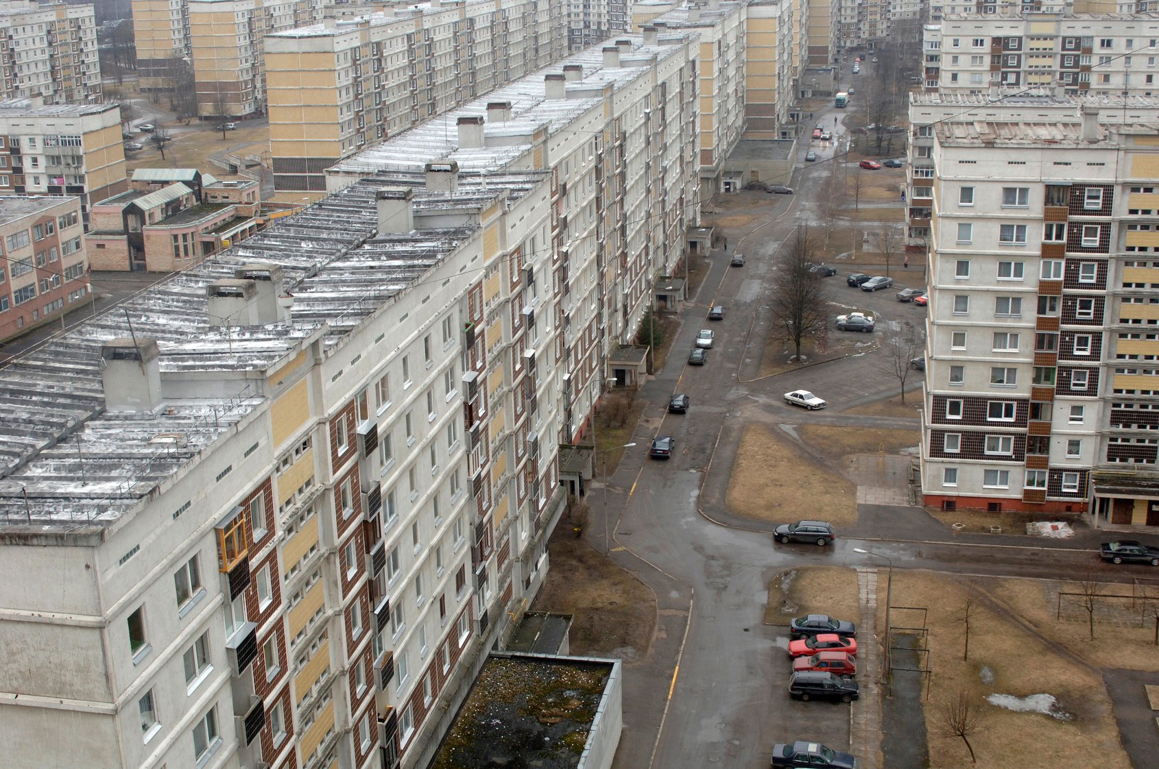 Ugly houses in Riga